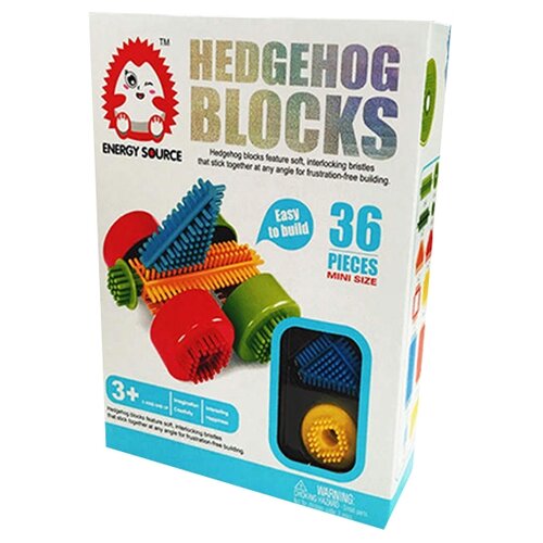 Конструктор-ежик Машинка (36 деталей)