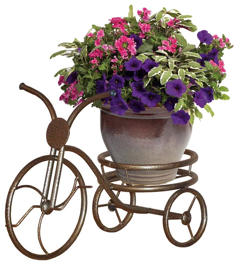 Подставка для цветов Велосипед-1