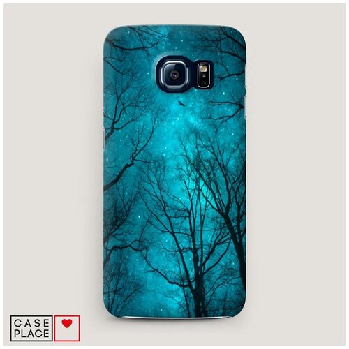 фото Чехол пластиковый samsung galaxy s6 сказочный лес case place