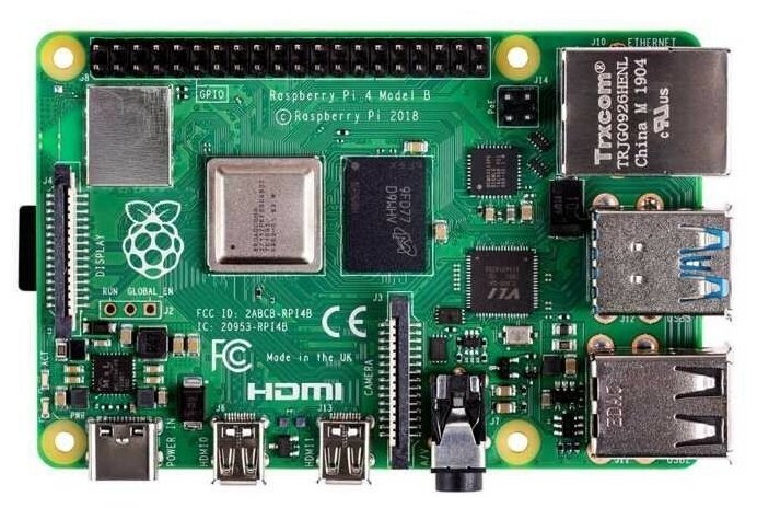 Мини-компьютер Raspberry Pi 4 Model B 2Gb 44588