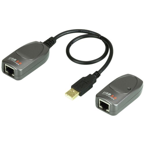 USB удлинитель ATEN UCE260 / UCE260-AT-G, USB 2.0 удлинитель по кабелю Cat 5 (60м) ATEN UCE260-AT-G парный комплект украшений с инициалами н д