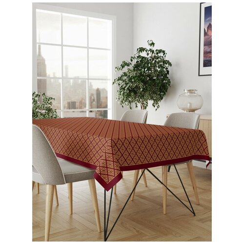 фото Скатерть с фотопечатью 180 decorito "диасан 1", серия паттерн - 145x180, декор, сервировка. скатерть на стол. новогодняя скатерть. скатерть на кухню.