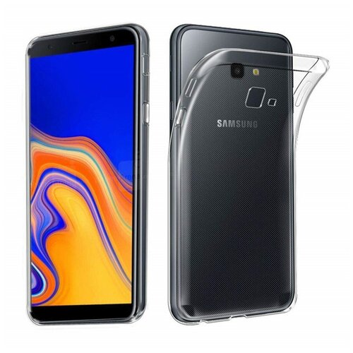 Силиконовый TPU чехол для Samsung Galaxy J4+ (Plus)