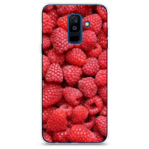 фото Силиконовый чехол "малина" на samsung galaxy a6 + / самсунг галакси а6 плюс case place