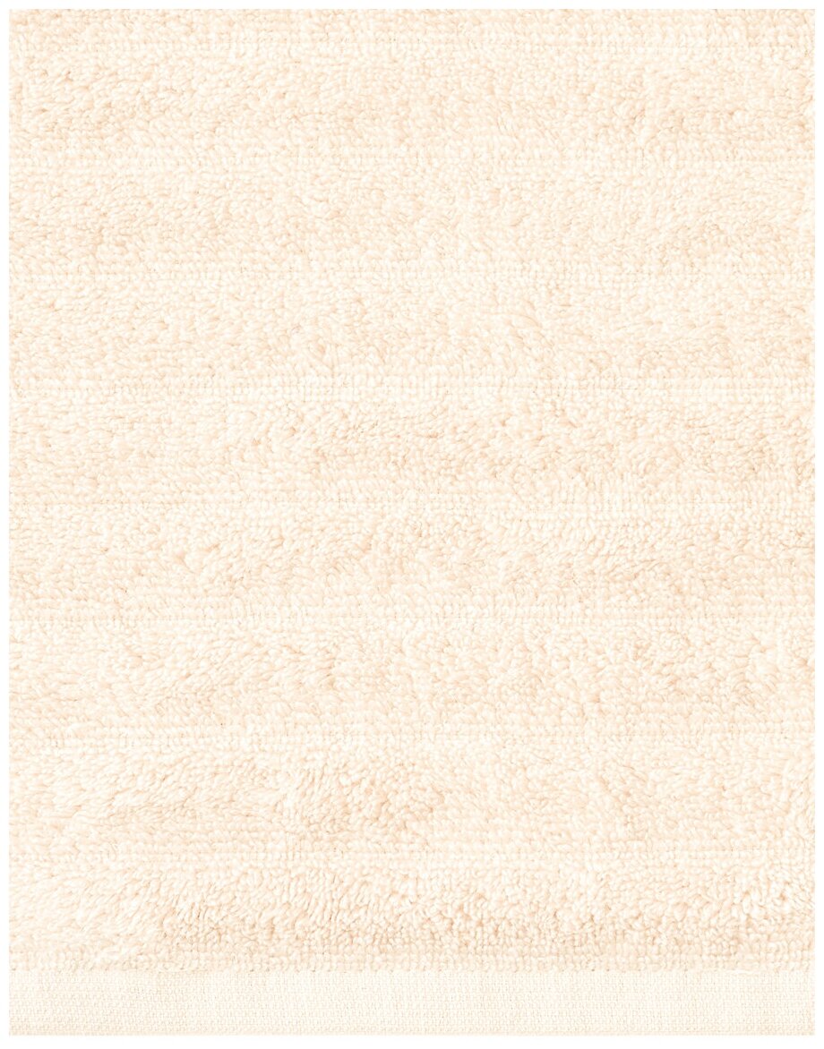 Полотенце LUCKY махровое 70x130см, цвет молочный D100051 - фотография № 3