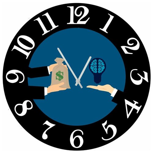 фото Svs настенные часы svs 3502568 ум за деньги