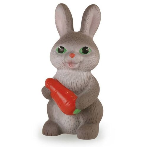 игрушка для ванной огонёк мышонок серый Игрушка для ванной ОГОНЁК Заяц Тимошка (С-615), серый
