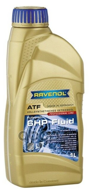 Трансмиссионное Масло Ravenol Atf 6 Hp Fluid (1л) New Ravenol арт. 4014835732711