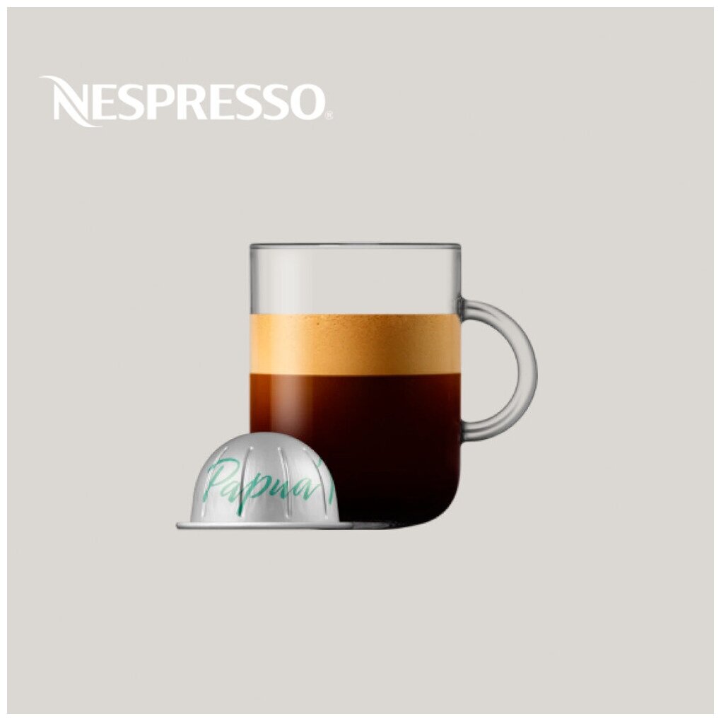Кофе в капсулах, Nespresso, Papua new guinea, натуральный, молотый кофе в капсулах, для капсульных кофемашин, оригинал, неспрессо , 10шт - фотография № 3