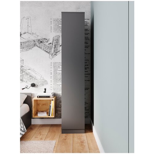 МС Мори Шкаф МШ 400.1 (МП) Графит