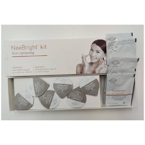 Kit набор для аппаратной карбокситерапии NeeBright Kit (Skin lightening) (6+6) отбеливание набор средств для лица cosmedix набор для лица для чувствительной кожи sensitive skin essentials kit