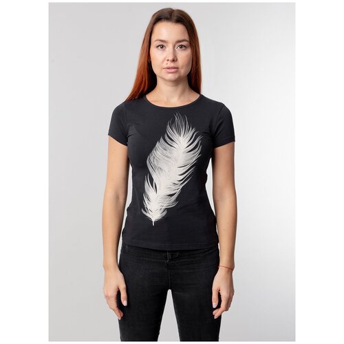 Футболка 26, Todomoda, размер 46, черный