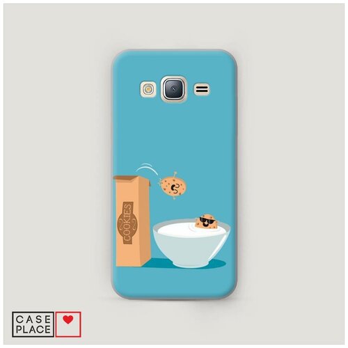 фото Чехол пластиковый samsung galaxy j3 2016 молочные ванны case place