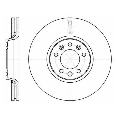 фото Тормозной диск remsa 61054.10