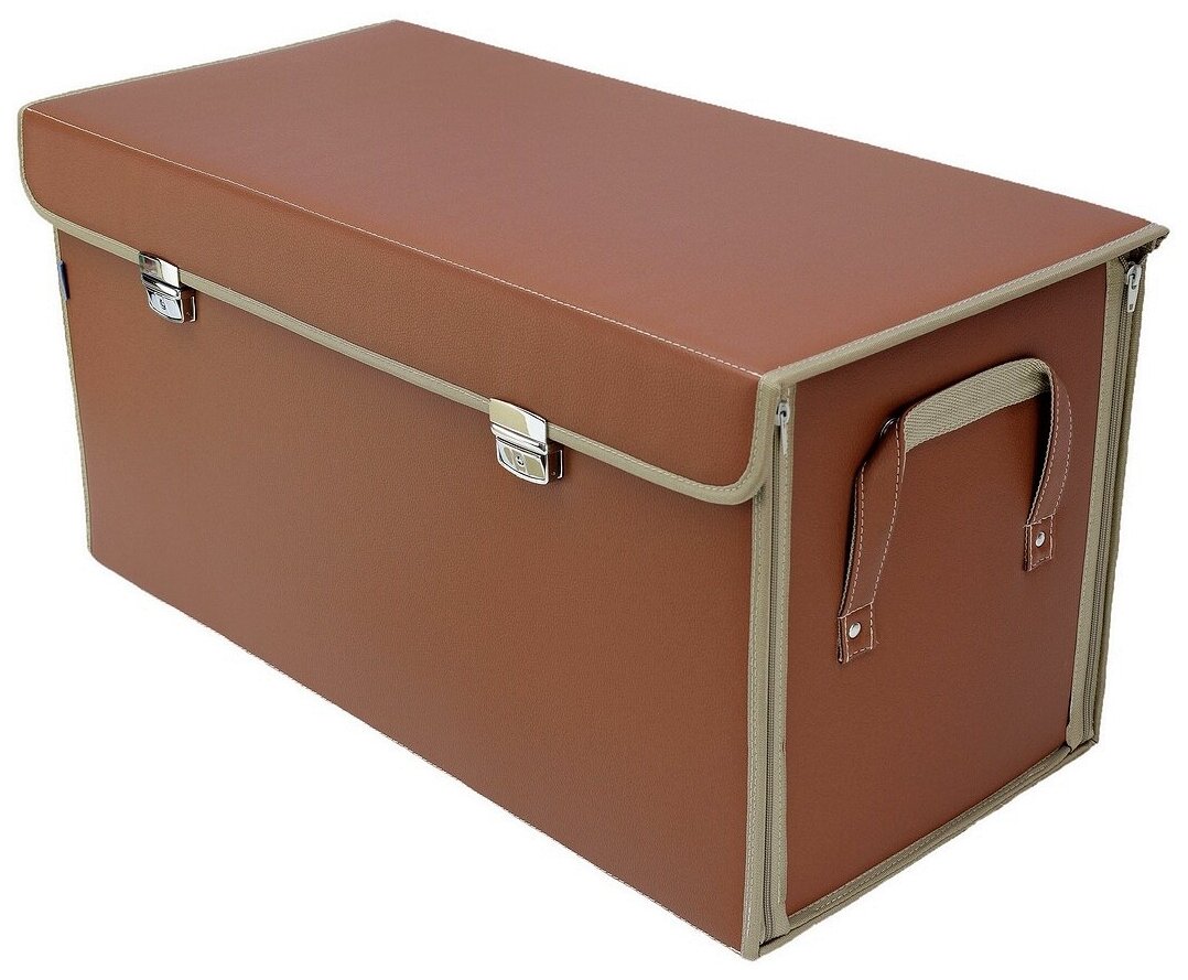 Органайзер в багажник "Премьер" (размер XL Plus). Цвет: светло-коричневый.