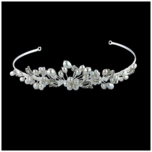 Диадема с жемчугом стеклом 1180₽