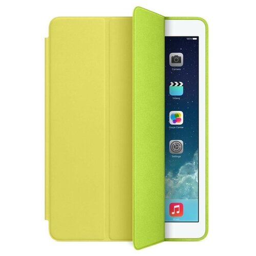 фото Чехол-книга smart case без логотипа для планшета apple ipad air 2 лимонный opt-mobile