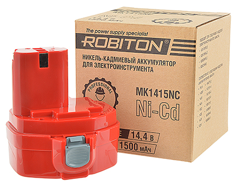 Аккумулятор ROBITON MK1415NC для электроинструментов Makita