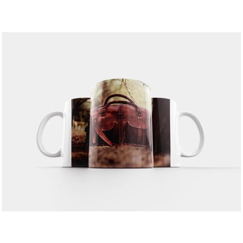 фото Кружка "сумочка, кожа, браун" 320 мл lotsprints