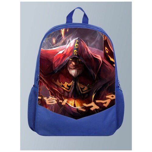фото Голубой рюкзак с принтом игра дота dota, moba - 150 brutbag