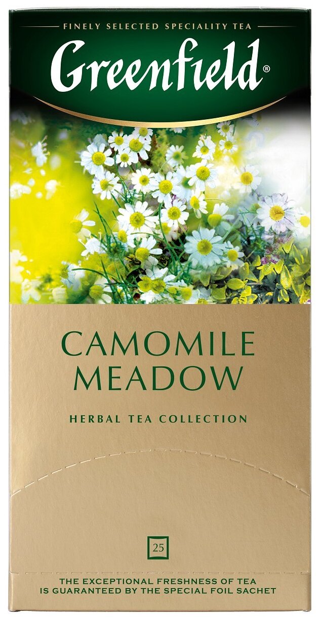 Greenfield чайный напиток пакетированный Сamomile Meadow 1,5г*25п