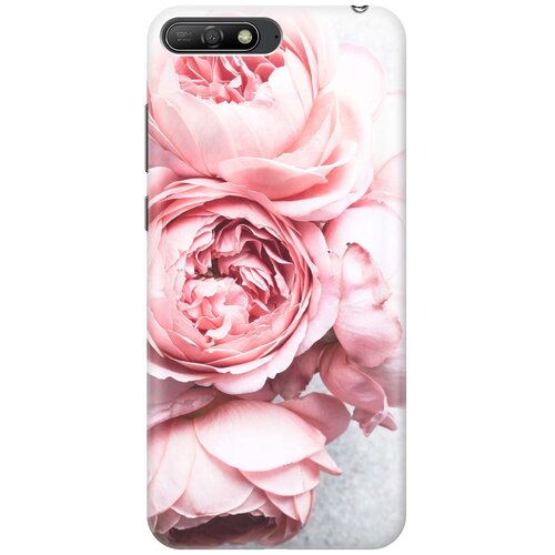 фото Re:pa накладка transparent для huawei y6 (2018) с принтом "нежность"