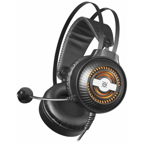 Гарнитура игровая DEFENDER Stellar Pro для компьютера накладные черный 64521 3880₽