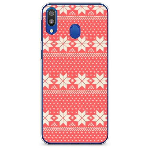 фото Силиконовый чехол "новогодний свитер" на samsung galaxy m20 / самсунг галакси м20 case place