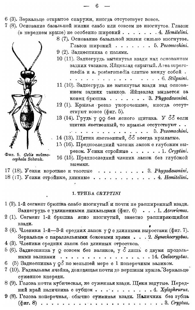 Книга Определители по фауне СССР. Том 15. Паразитические перепончатокрылые сем. Ichneumon… - фото №4