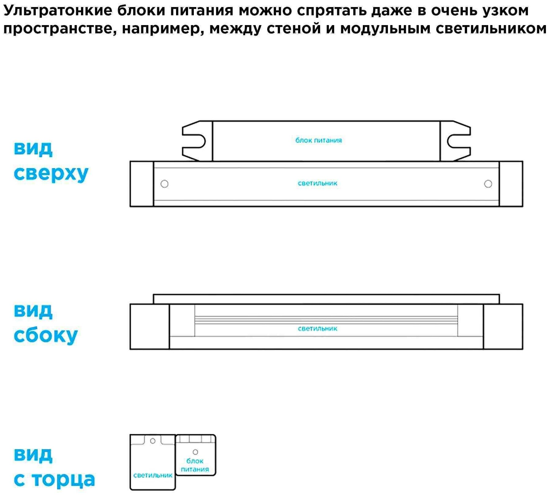 Блок питания Apeyron 24V 72W IP20 3A - фото №5