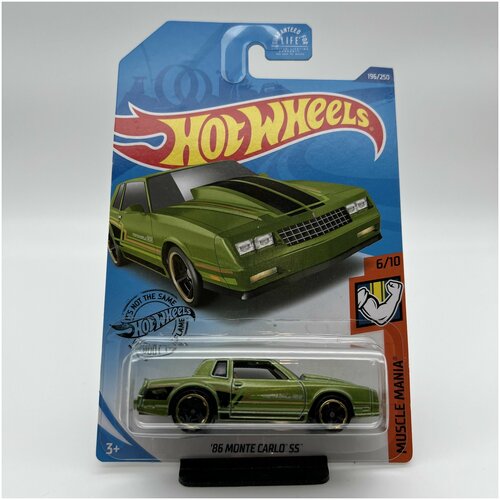 Hot Wheels Редкая модель '86 MONTE CARLO SS из серии MUSCLE MANIA-2020 модель коллекционная 2018 года набор машин hot wheels muscle mania gtd79 1 64