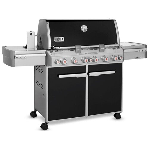 Газовый гриль Weber Summit E-670 GBS черный