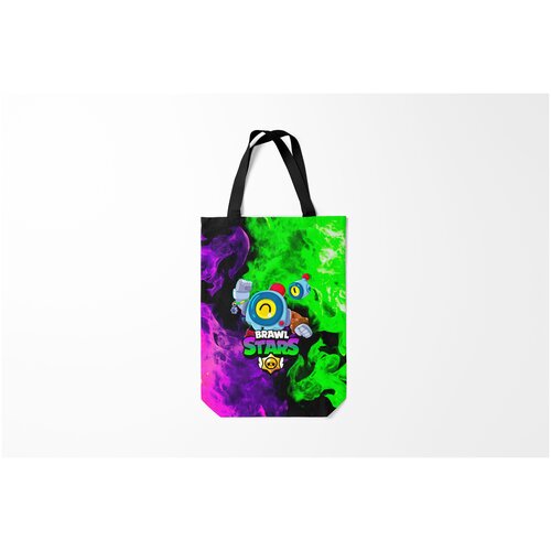 фото Сумка-шоппер / 31х42 см / геймерам / brawl stars nani burnettie