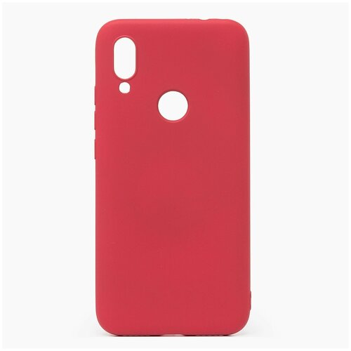 фото Чехол-накладка activ full original design для xiaomi redmi 7 (бордовый) без бренда