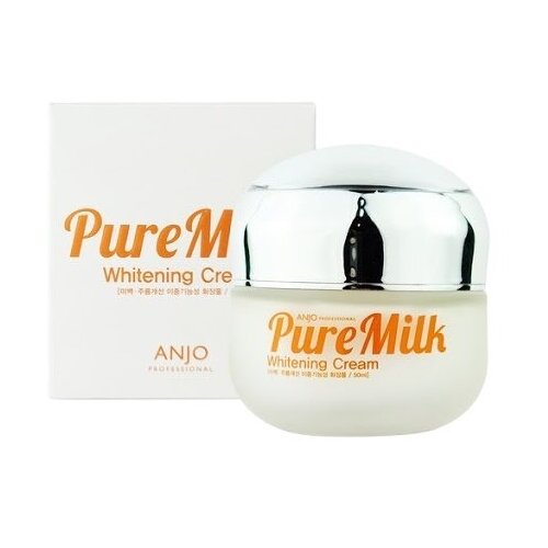 Интенсивный отбеливающий крем ANJO Professional Pure Milk Whitening Cream, 50 мл