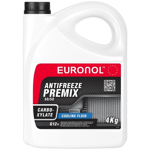 Антифриз EURONOL Carboxylate READY G12+ 4 кг.