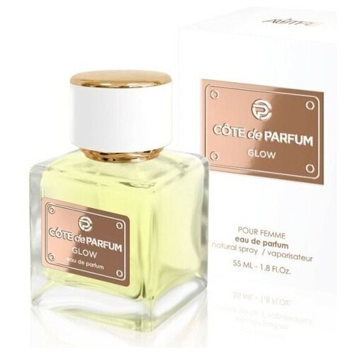 Женская парфюмированная вода Art Parfum Cote de Parfum Glow, 55 мл парфюмерная вода artparfum cote de parfum charm 55 мл