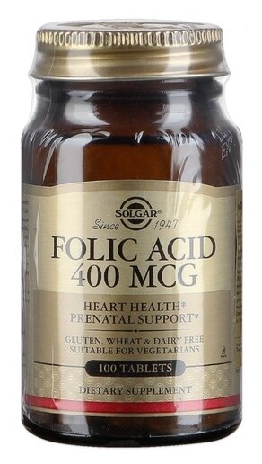 Solgar Folic Acid таб.