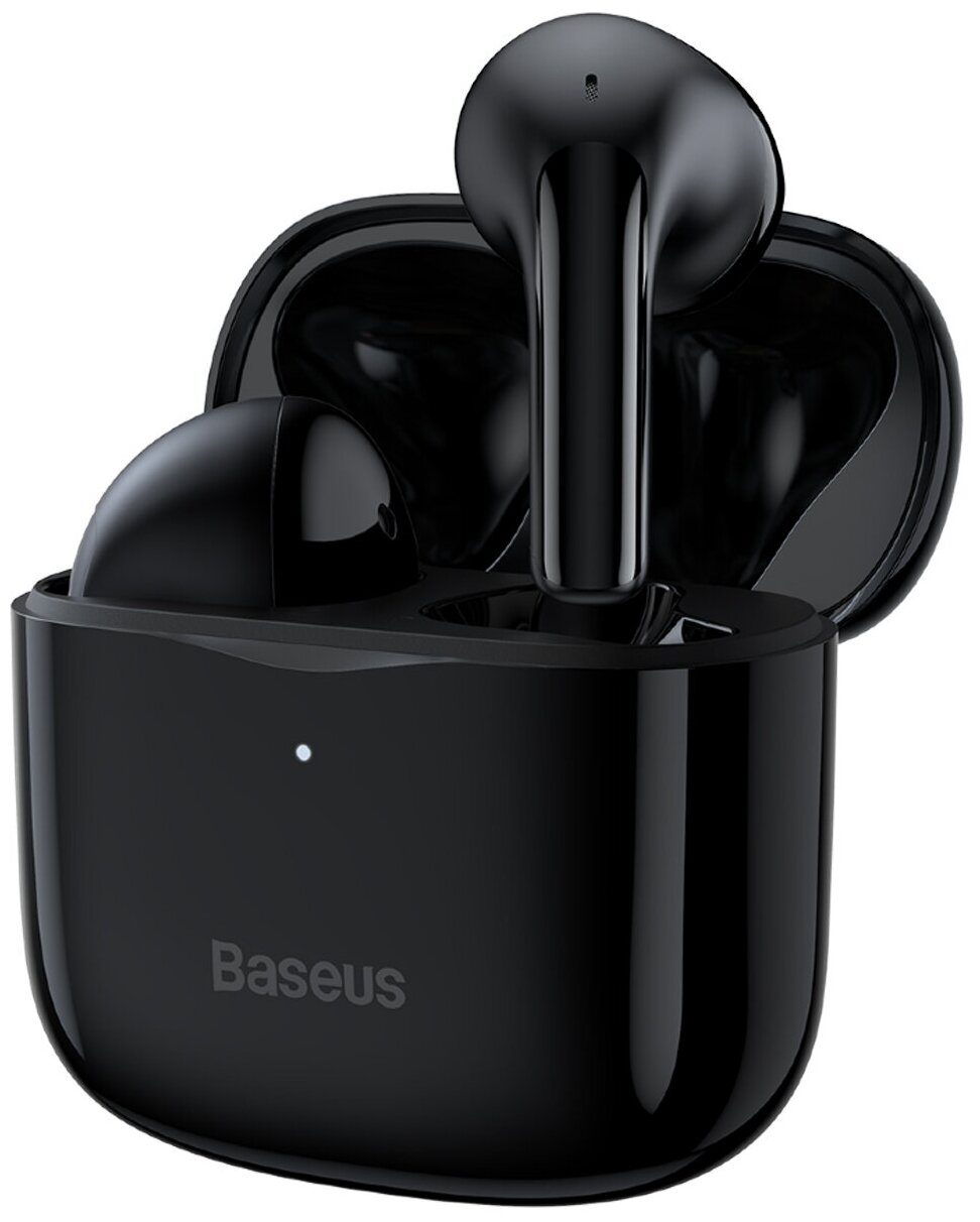 Baseus E3 беспроводные наушники Bluetooth 5.0 TWS наушники водонепроницаемые IP64 Черный (NGTW080001)
