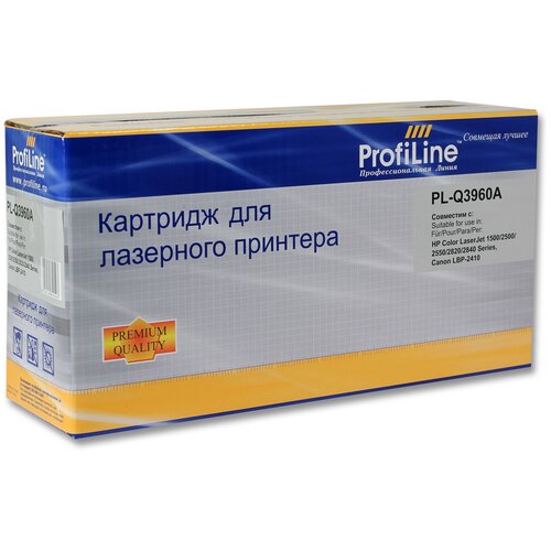 ProfiLine Картридж PL-Q3960A/C9700A/Q3970A/EP-87 (№122A) картридж совместимый pl q3960a c9700a q3970a ep 87 122a black profiline