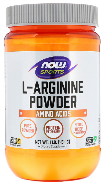 NOW L-Arginine Powder ( L-аргинин порошок) 454 г