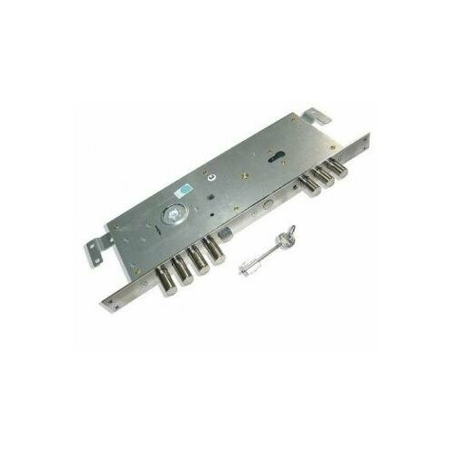 фото Замок гардиан 25.14 т (правый) цилиндровый, сувальдный, замок с защелкой, с перекодировкой