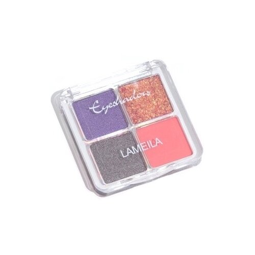 Lameila Палетка Eyeshadow, 4 цвета, 39 г