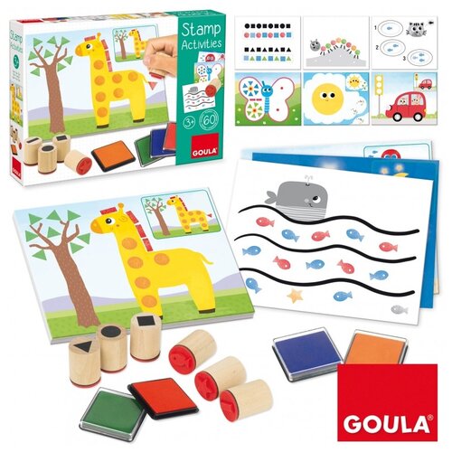 фото Набор штампов goula stamp activities