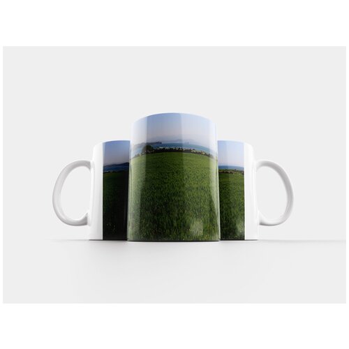 фото Кружка "трава, природа, пейзажи" 320 мл lotsprints