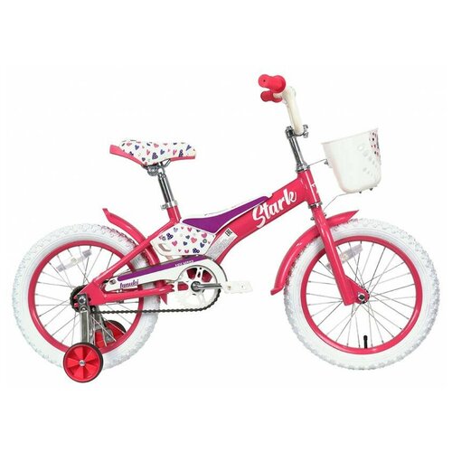 Велосипед Stark Tanuki 16 Girl розовыйфиолетовый 2021 899000₽