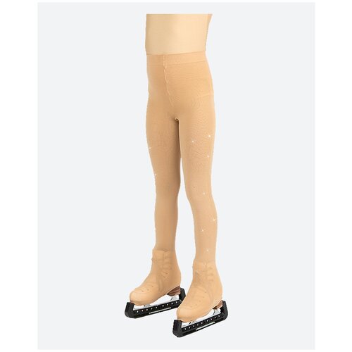Колготки для фигурного катания со стразами ProSkating 1153 (90-121 см, 2-6 лет)