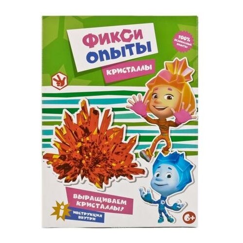 фото Набор для опытов играем вместе фиксики кристаллы