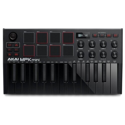 midi контроллер akai mpk mini plus MIDI-клавиатура AKAI MPK Mini MKIII, EU