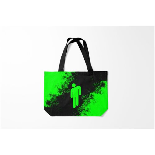 фото Сумка-шоппер / 46х35 см / разная музыка / billie eilish burnettie